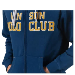 Kent Sweatshirt Zip Blue