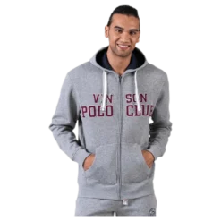 Kent Sweatshirt Zip Grey