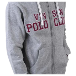 Kent Sweatshirt Zip Grey