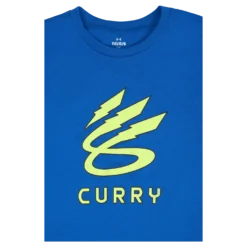 KIDS UA CURRY LIGHTNING LOGO SS