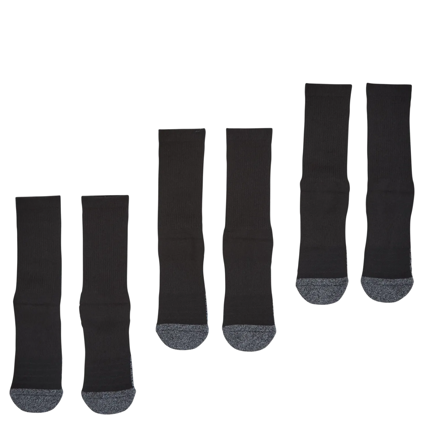 Kids UA Heatgear 3pk Crew