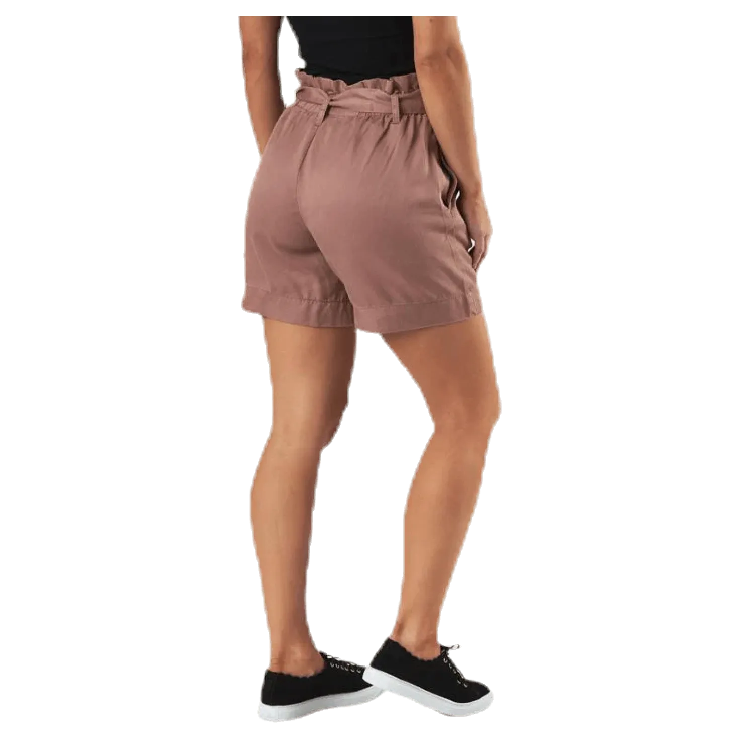 Kira Belt Shorts Brown