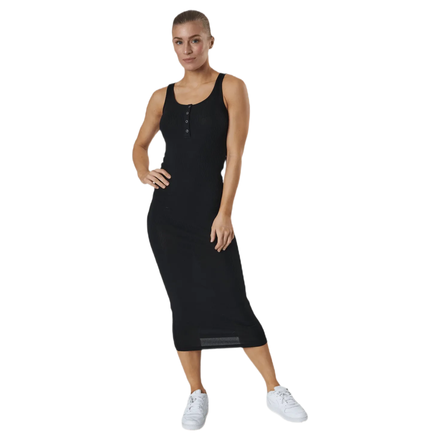 Kitte Tank Midi Dress Black