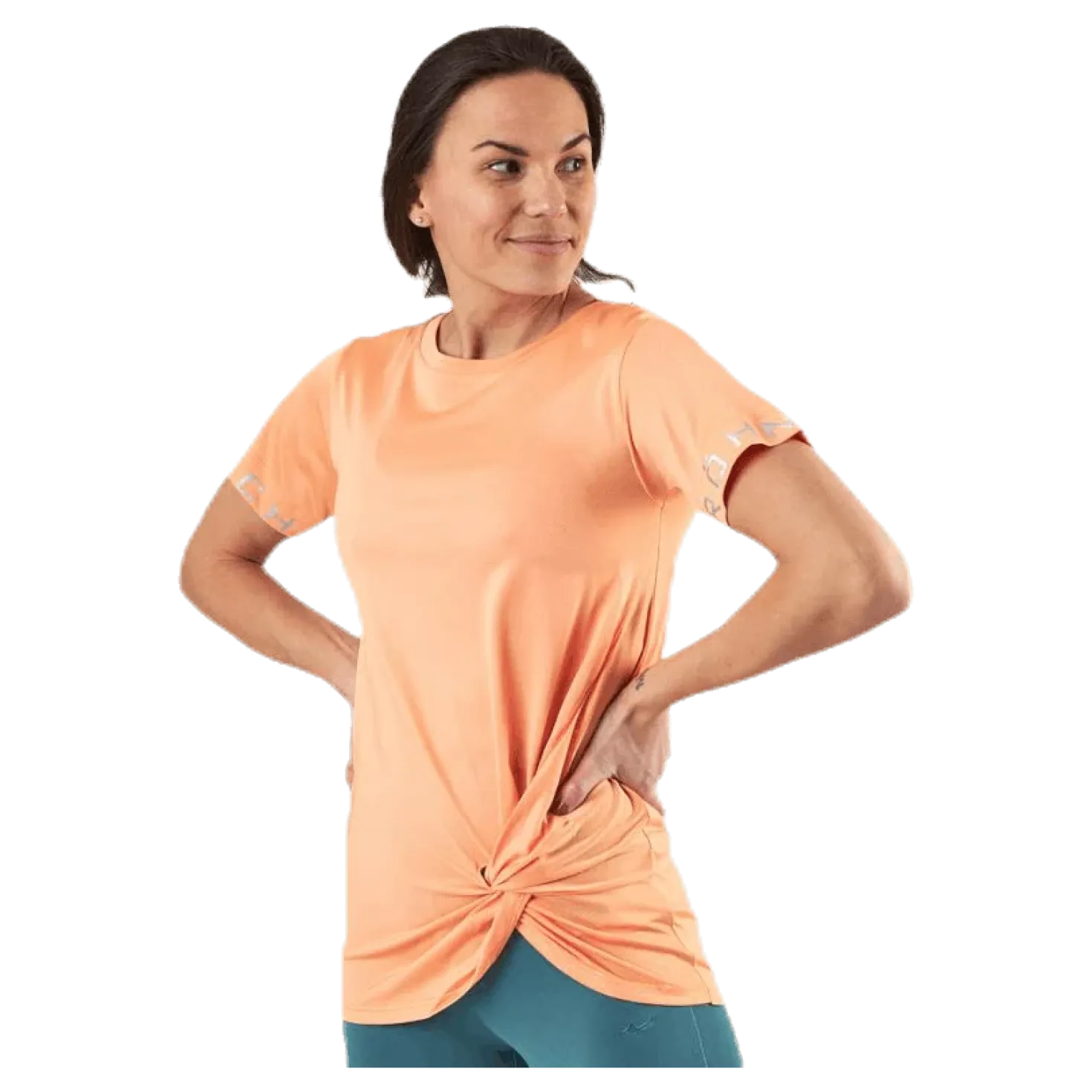 Knot Tee Orange