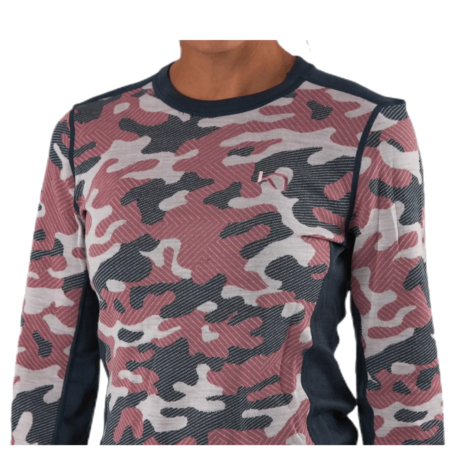 Kongle Long Sleeve Shirt Blue/Patterned