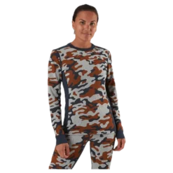 Kongle Long Sleeve Shirt Patterned/Brown