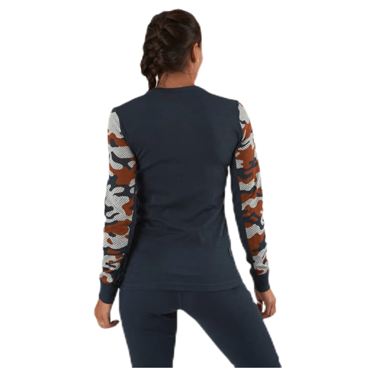 Kongle Long Sleeve Shirt Patterned/Brown