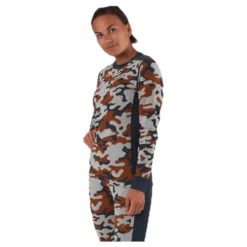 Kongle Long Sleeve Shirt Patterned/Brown