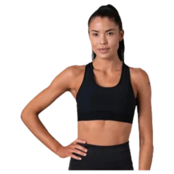 Koray Rib Bra Black