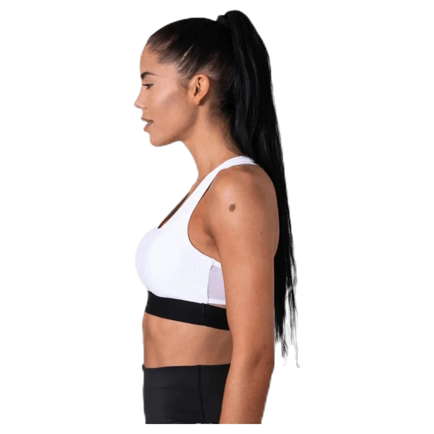 Koray Rib Bra White