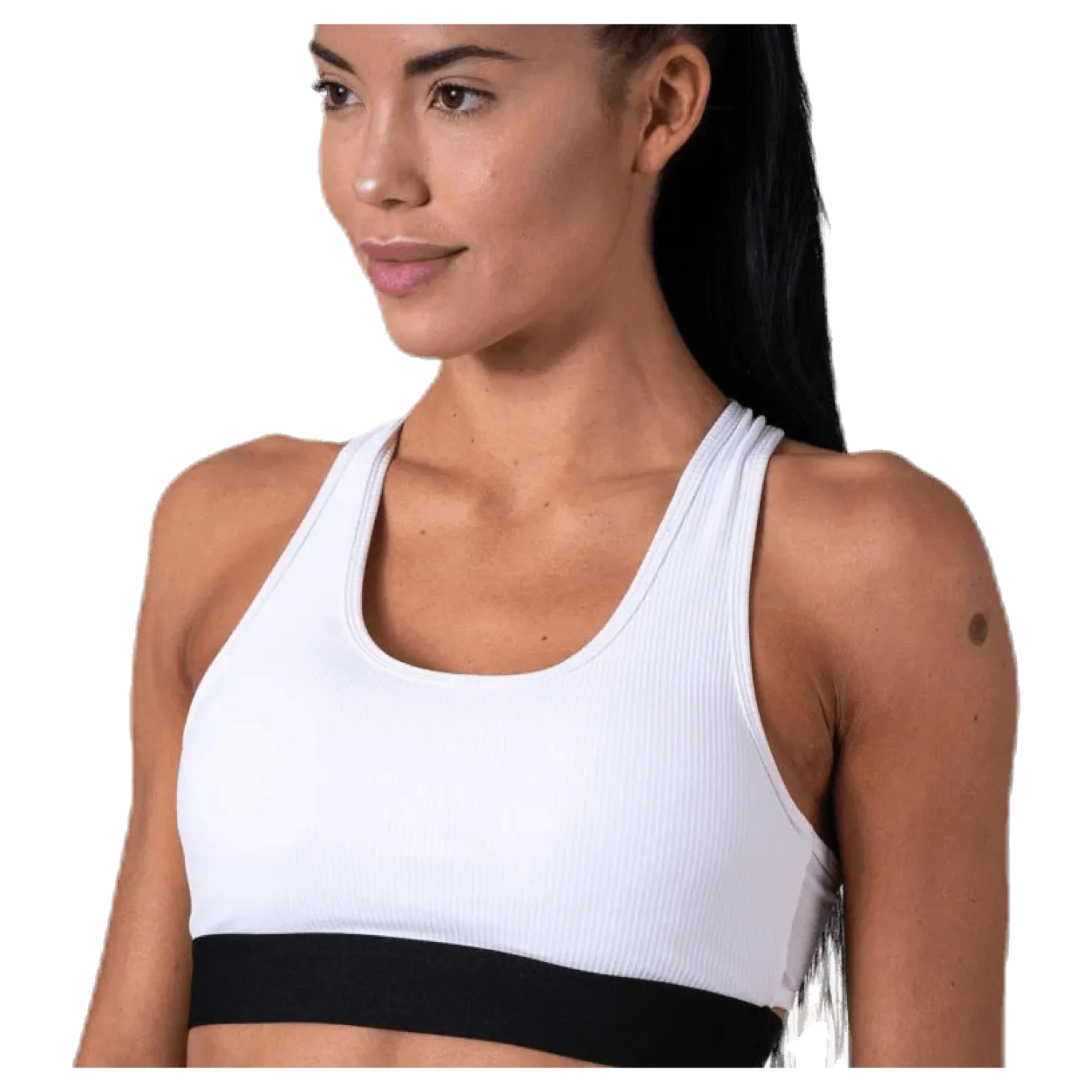 Koray Rib Bra White