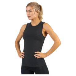 Koray Rib Tank Black