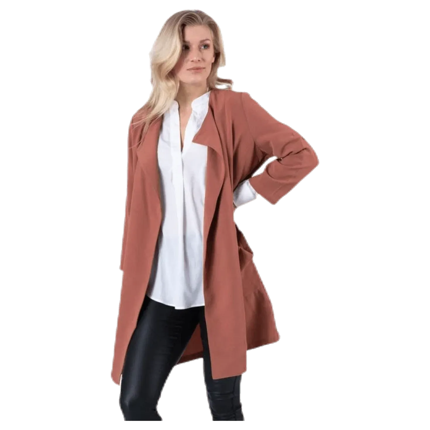 Kornelia 3/4 Coatigan Brown