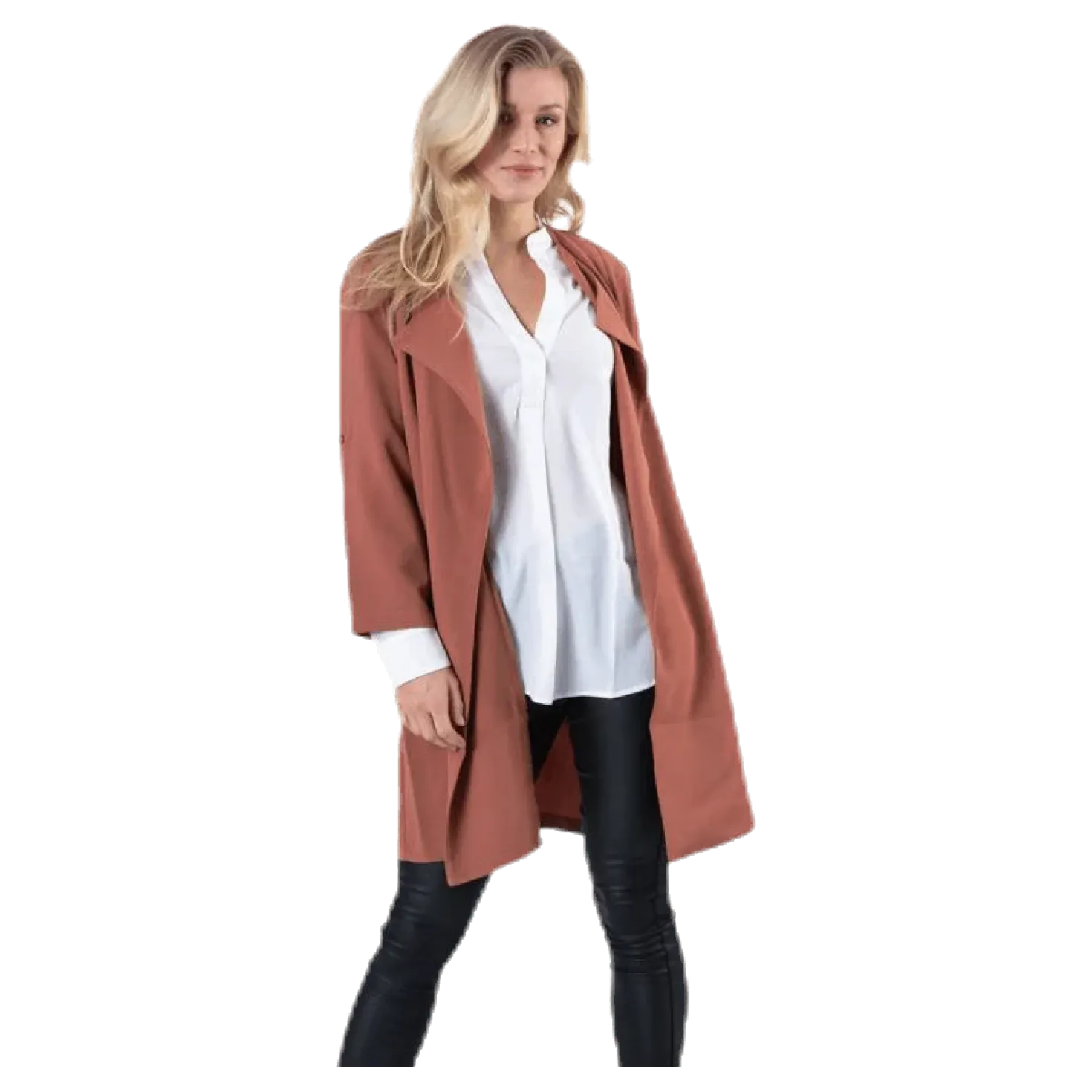 Kornelia 3/4 Coatigan Brown