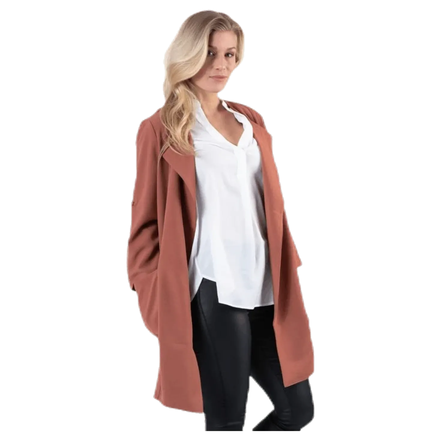 Kornelia 3/4 Coatigan Brown