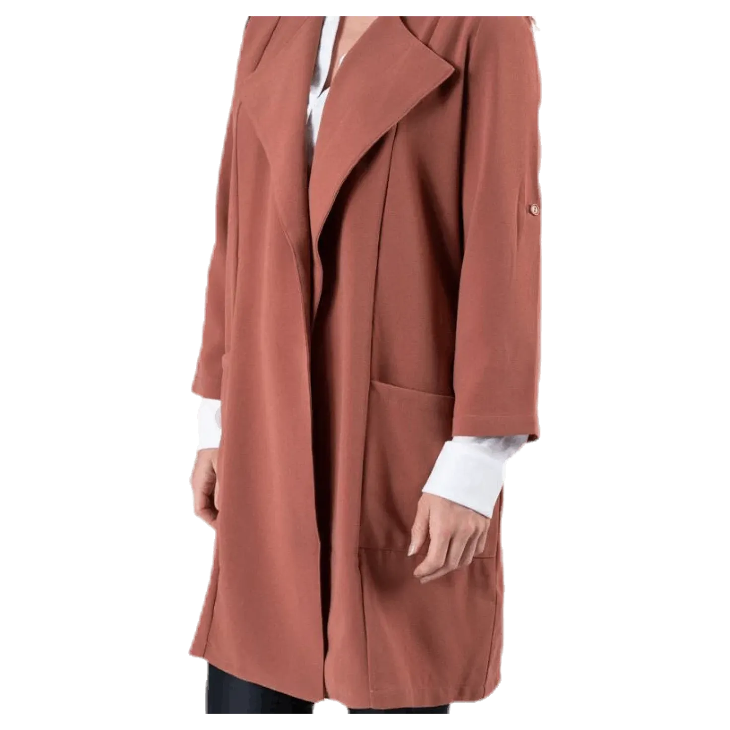 Kornelia 3/4 Coatigan Brown