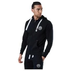 Krew Sweatshirt Full Zip Black
