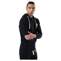 Krew Sweatshirt Full Zip Black