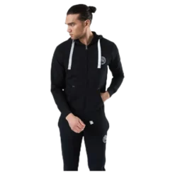 Krew Sweatshirt Full Zip Black