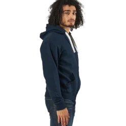 Krew Sweatshirt Full Zip Blue