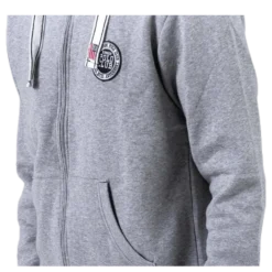 Krew Sweatshirt Full Zip Grey