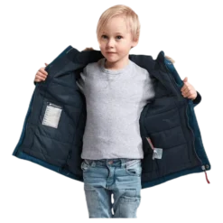 Kure Kid's Parka Blue