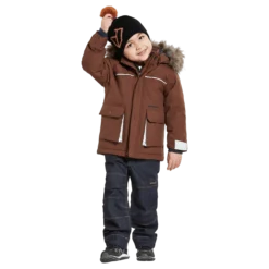 Kure Kids Parka 5 Brown