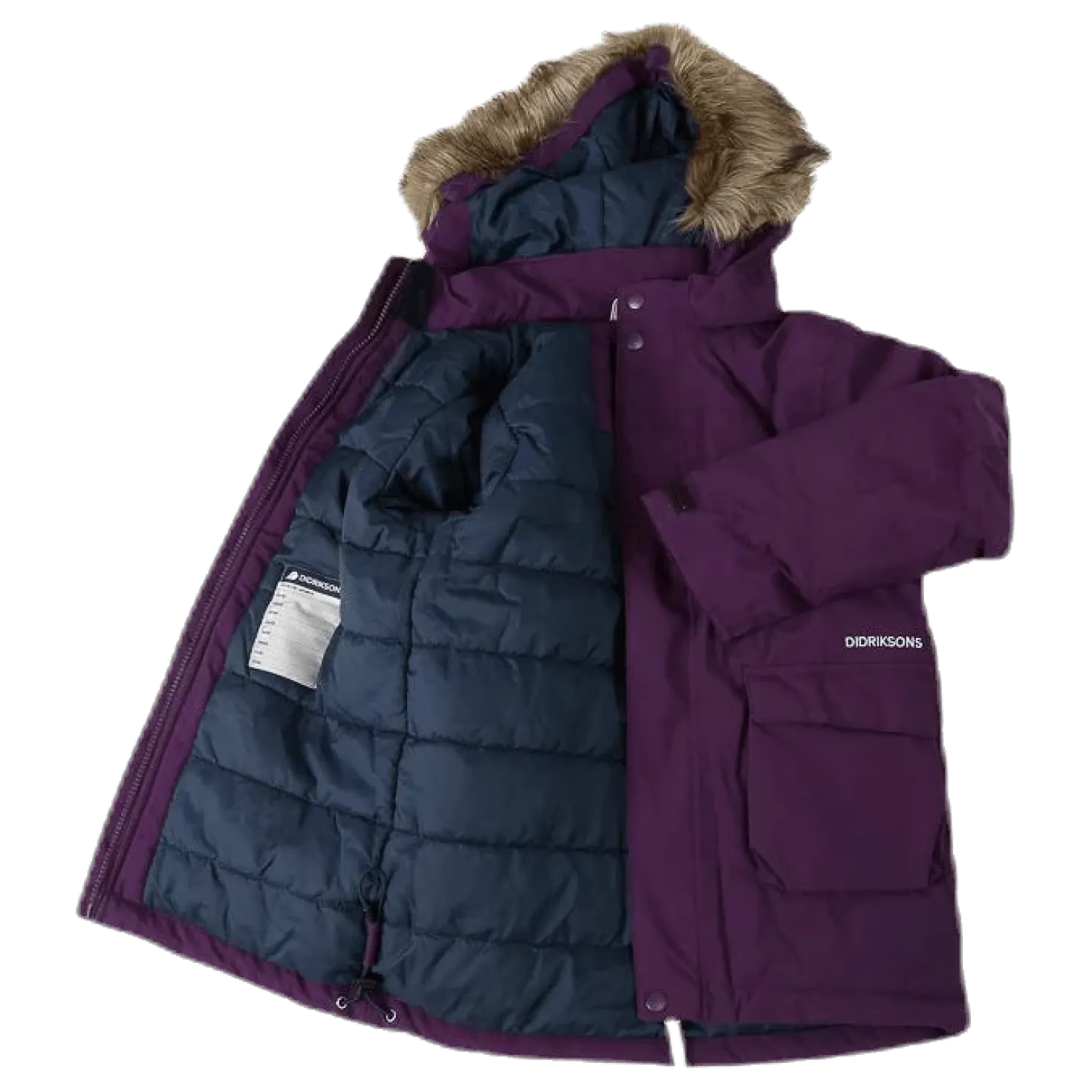 Kure Kid's Parka Purple