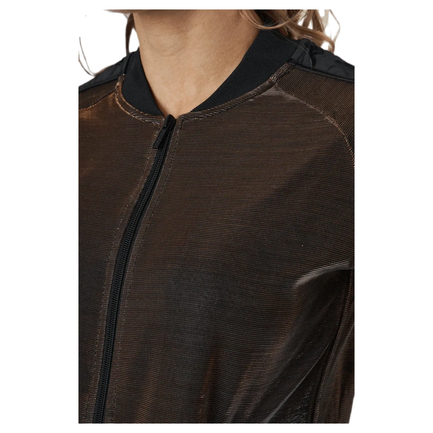 Lady Tr.Jacket, Auth Ecot Brown/Black