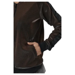 Lady Tr.Jacket, Auth Ecot Brown/Black