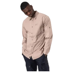 Lakeside Roll-Up Shirt Beige