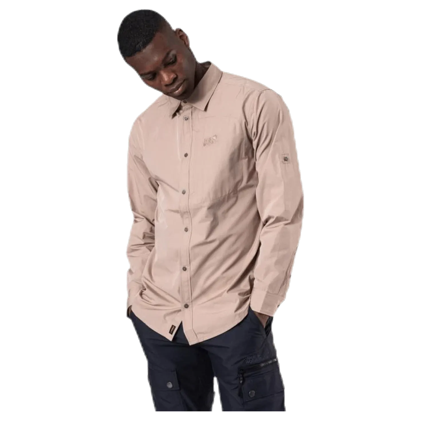 Lakeside Roll-Up Shirt Beige