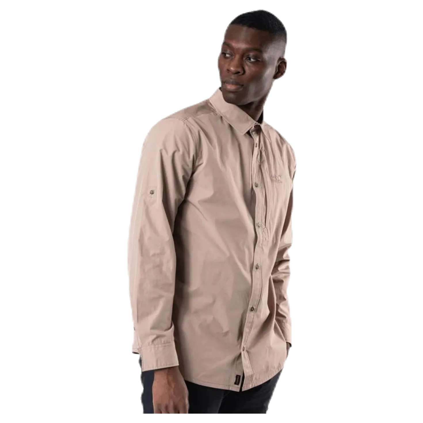 Lakeside Roll-Up Shirt Beige