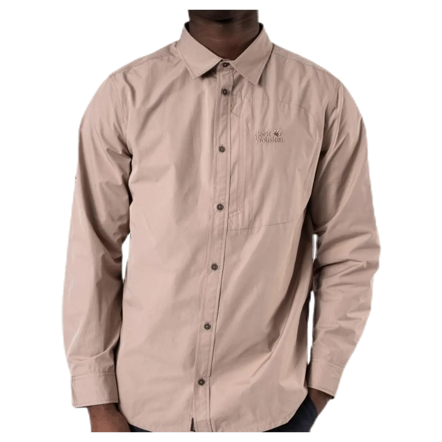 Lakeside Roll-Up Shirt Beige