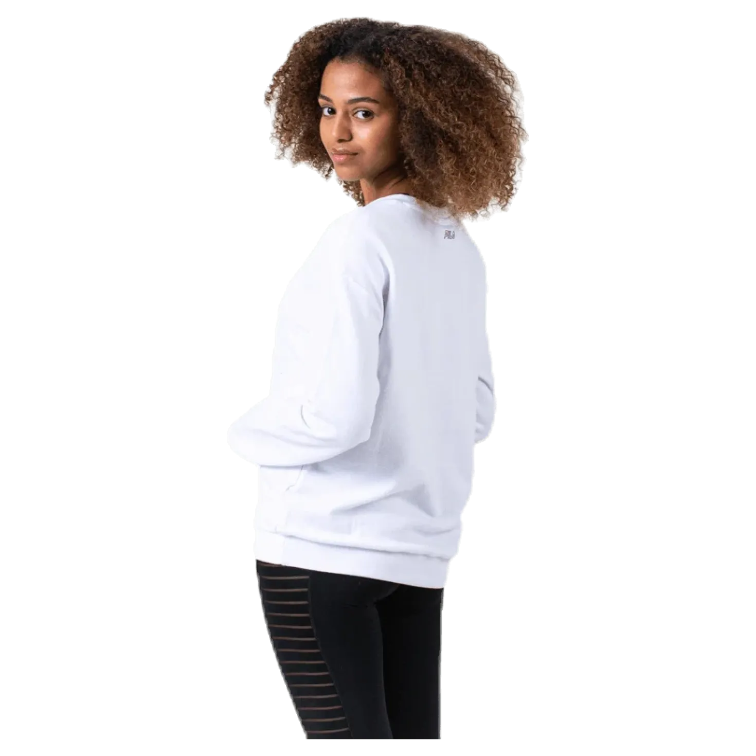 Lara Crew Sweat White