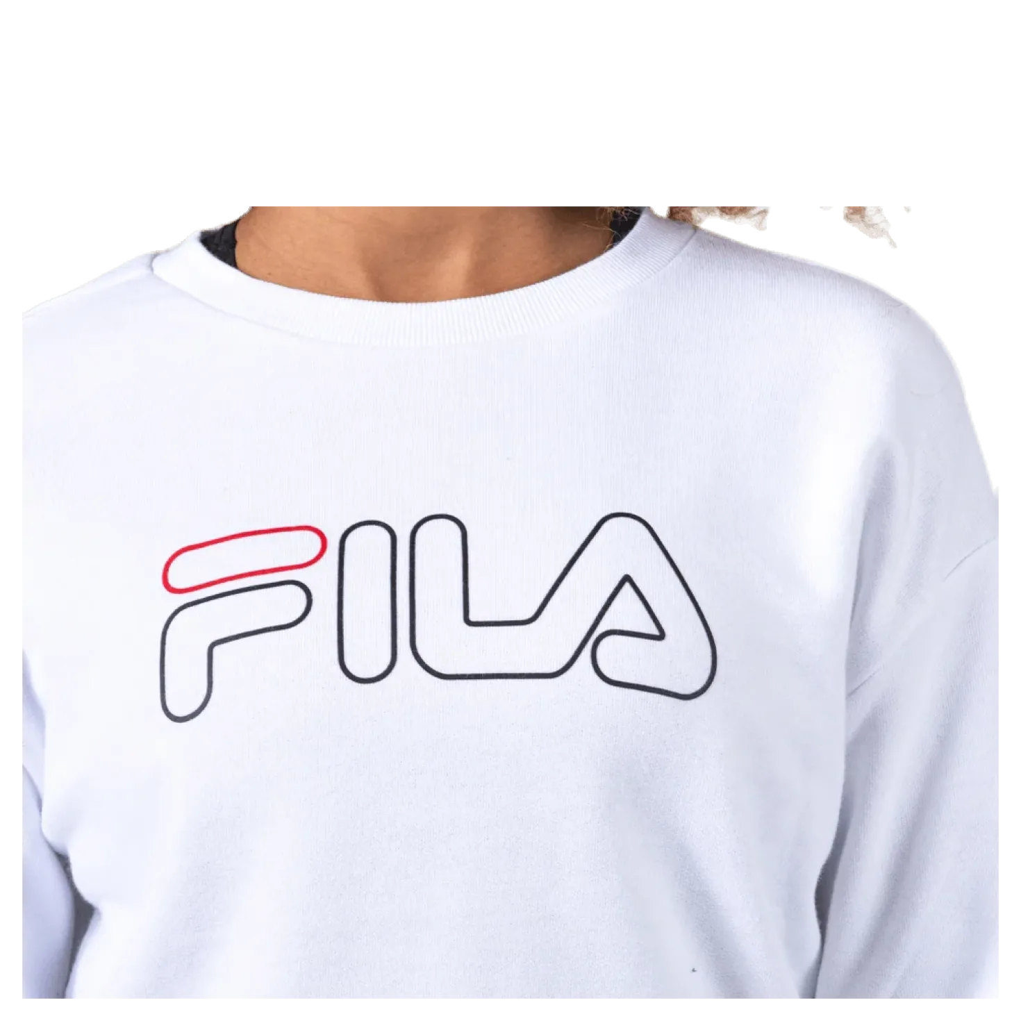 Lara Crew Sweat White