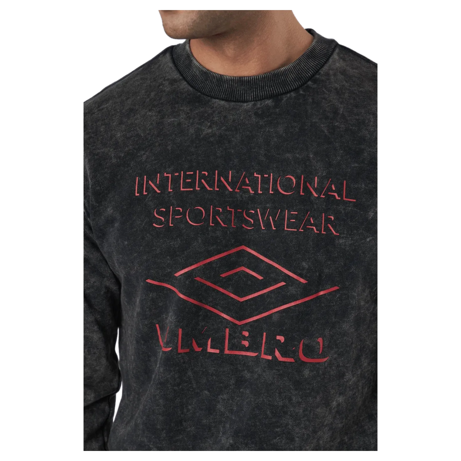 Large Logo Sweat Black