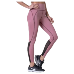 Laser Cut Tights Pink