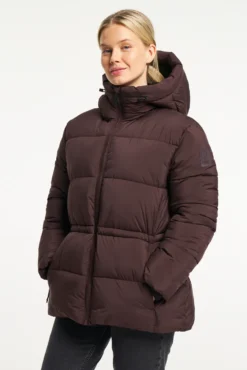Laurel Puffer Women Aubergine
