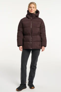 Laurel Puffer Women Aubergine