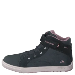 Leah mid kids GTX Dark grey/Dusty pink