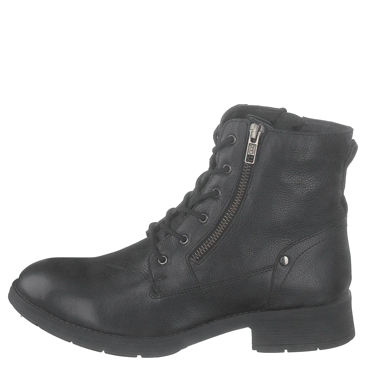 451-5010 Leather Warm Lined Black