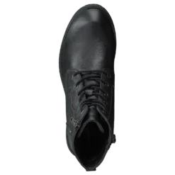 451-5010 Leather Warm Lined Black