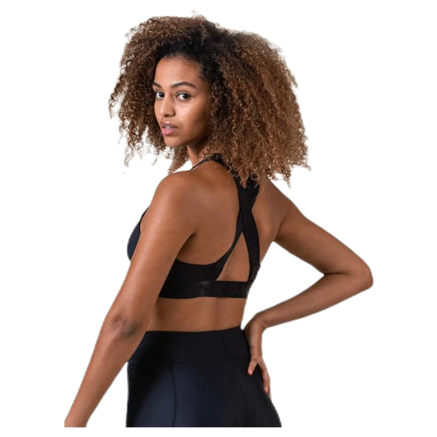 Legend Mesh Bralette Black