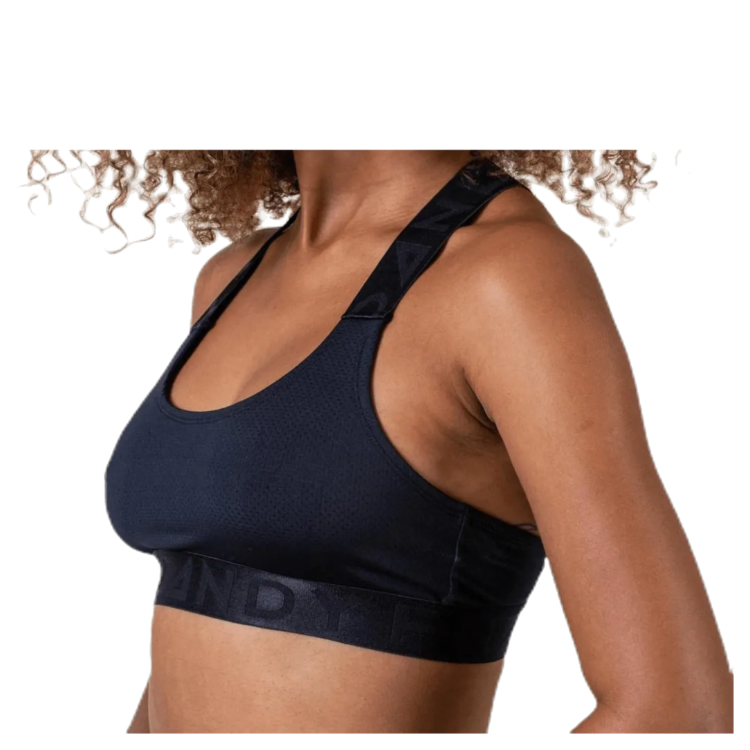 Legend Mesh Bralette Black