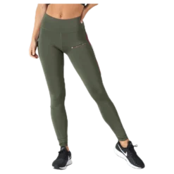 Legging Full Length With Tape Green