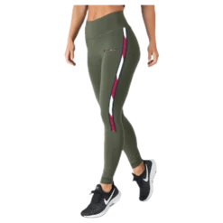 Legging Full Length With Tape Green