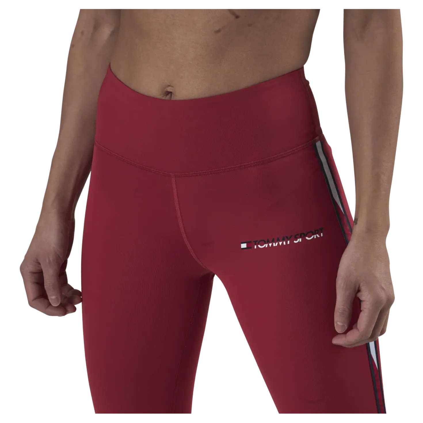 Legging Full Length With Tape Pink