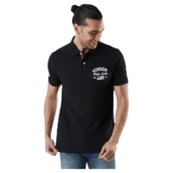 Leslie Pique Shirt Black