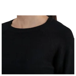 Lesly Kings L/S Pullover Knt Black